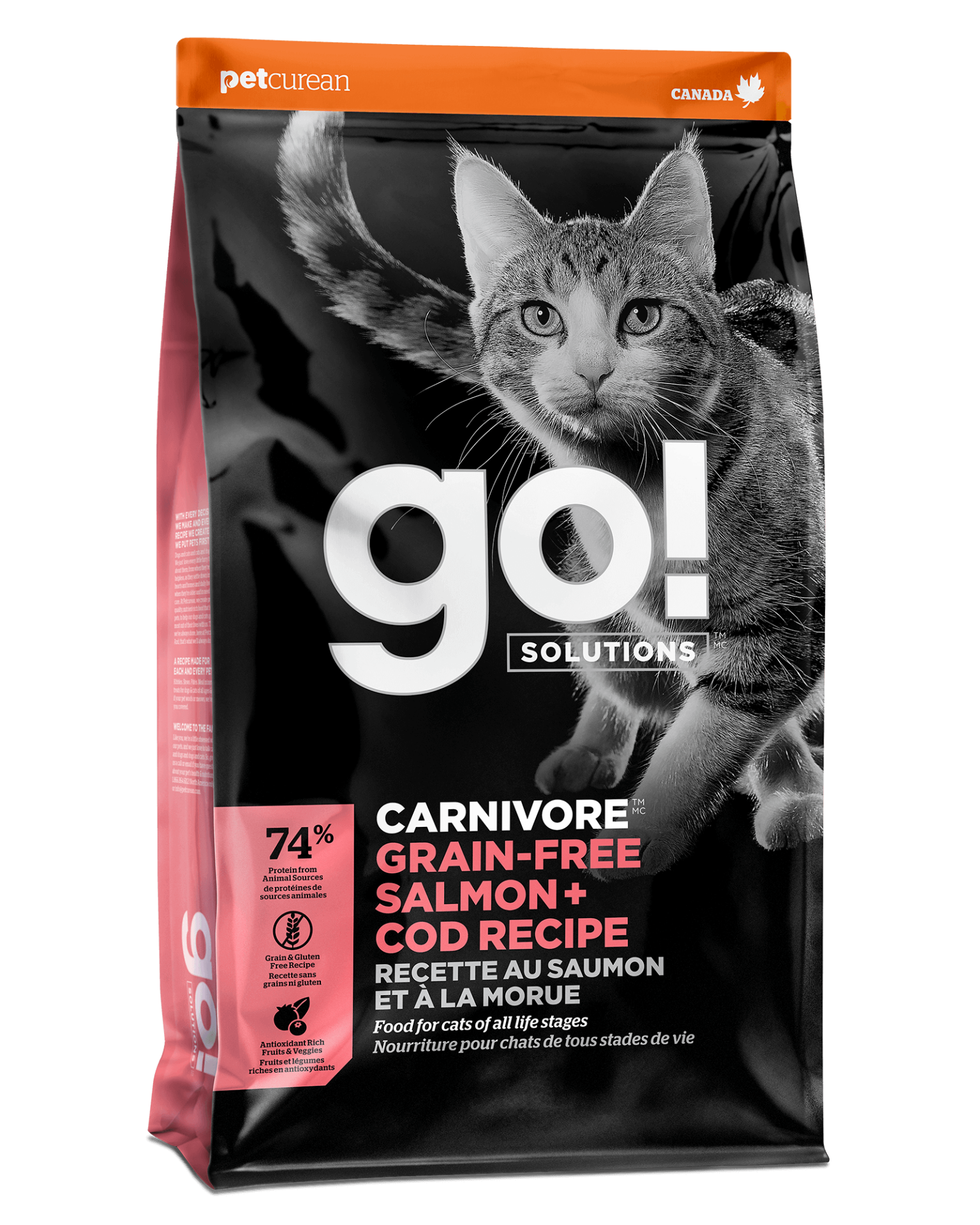 GO! - Formule Sans Grains au Saumon & Morue